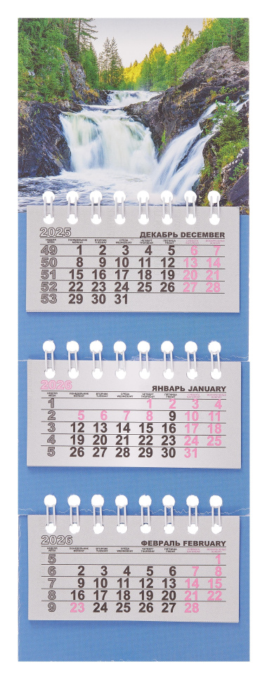 Календарь квартальный 2026г 82*230 