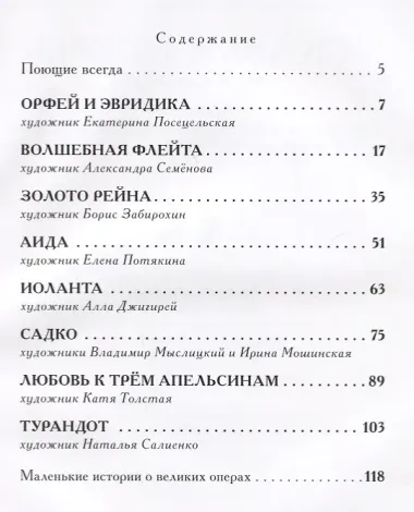 Сказки оперы