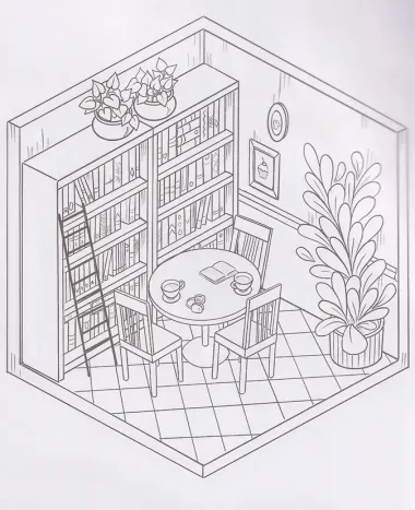 Книжные магазины: книжка-раскраска