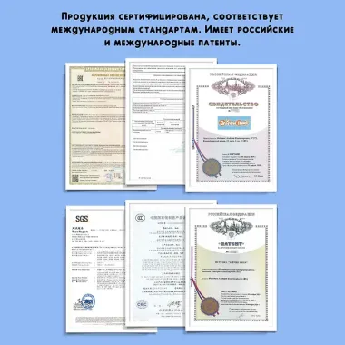 Зайчик Няня «Грызушка». Музыкальная интерактивная игрушка. Синий. 8 режимов, 7 функций