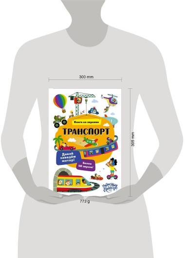 Транспорт. Книга со звуками