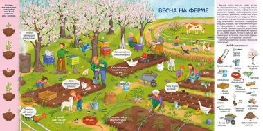 Виммельбух для тренировки мозга. На ферме