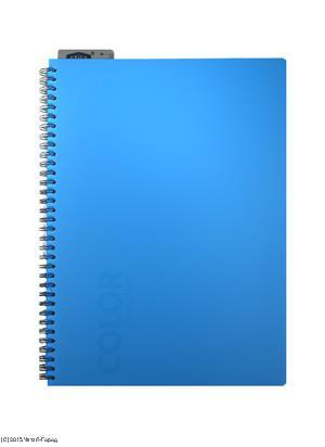 Тетрадь в клетку «Neon blue», 96 листов, А4