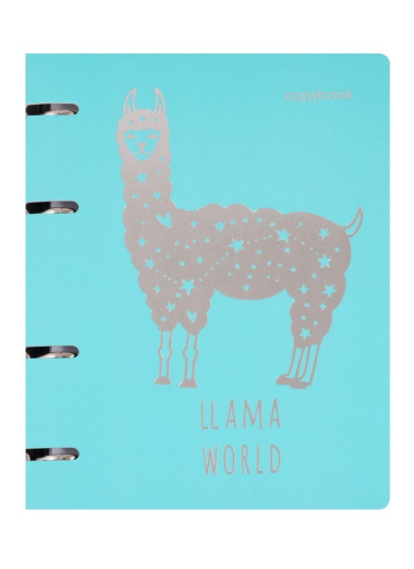 Тетрадь в клетку «ColourMania. Llama world», 100 листов