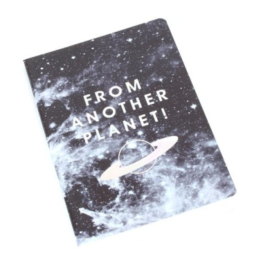 Записная книжка «From another planet», линейка, 40 листов, А6