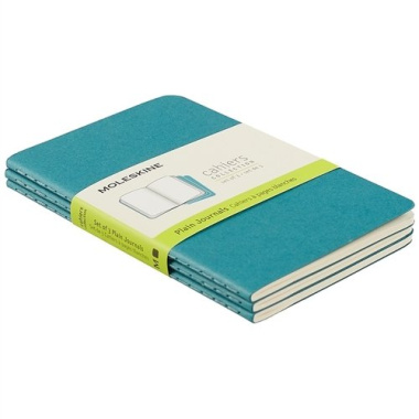 Набор книг для записей Moleskin Cahier Journal Pocket, 3 штуки, мягкая обложка, 32 листа, А6