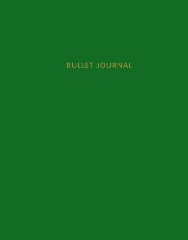 Блокнот в точку Bullet Journal (изумрудный) (120 стр)