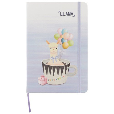 Записная книжка «Llama in cup», 80 листов, А5