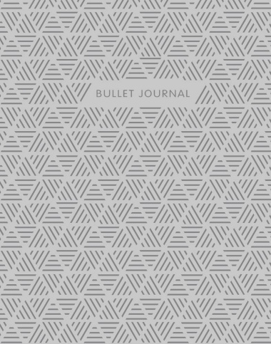 Блокнот в точку Bullet Journal (стальной) (120 стр)