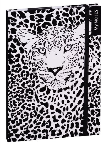 Книга для записей «Леопард», 96 листов, А5