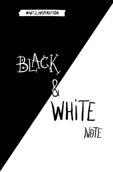 Блокнот «Black&White Note», 192 страницы, 14 х 19.5 см