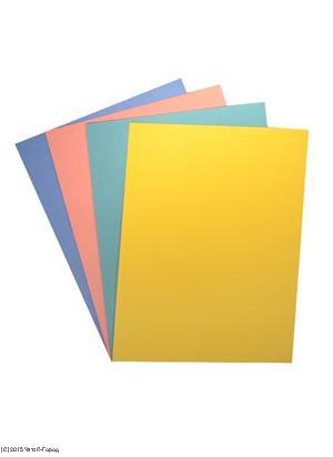 Цветной картон «Подсолнух», 4 цвета, 12 листов, А4
