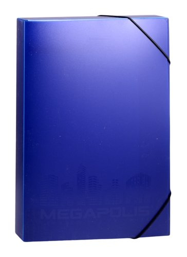 papka-na-rezinke-a4-megapolis-30mm-plastik-sinij-erich-krause