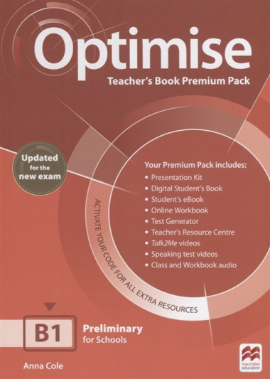Optimise B1. Teacher s Book Premium Pack
