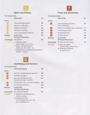 Deutsch als Fremdsprache. Kursbuch + Arbeitsbuch. Schritte 3 international + CD