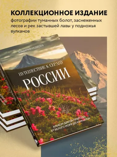 Путешествие к сердцу России. Альбом дикой природы от Белого моря до Камчатки