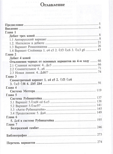 Дебют четырех коней (ШУ) Ободчук