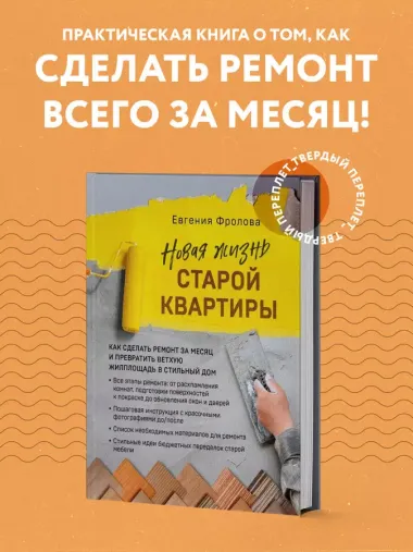 Новая жизнь старой квартиры. Как сделать ремонт за месяц и превратить ветхую жилплощадь в стильный дом