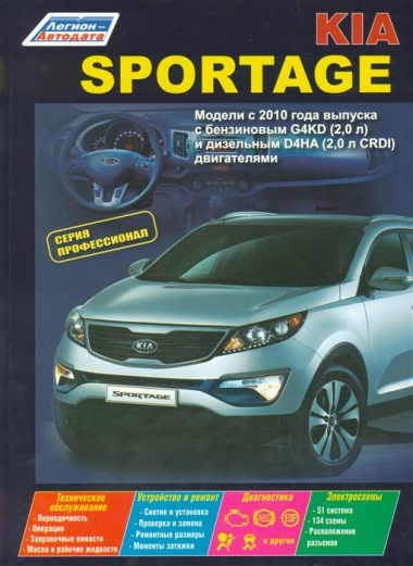 Kia Sportage Мод. с 2010 г. Вып. с бенз. G4KD (2,0 л.) и диз. D4HA (2,0 л. CRDI) (мПрофессионал) (2