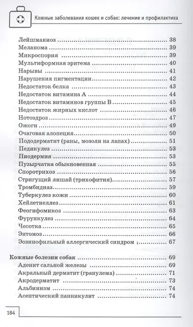 Кожные заболевания кошек и собак:лечение и проф