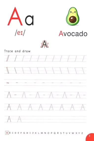 ABC. Handwriting Workbook for Kids. Прописи для детей по английскому языку