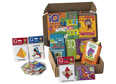 Посылка. Базовый комплект IQ-игр для развития пространственного мышления