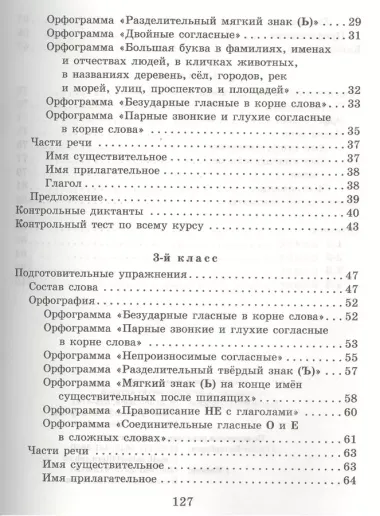 Контрольные диктанты с подготовительными упражнениями 1 - 4 классы