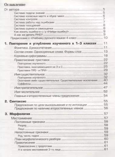 Русский язык 4 кл. (6 изд.) (мУчВШкИД) Шклярова