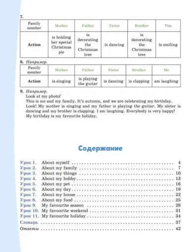 Английский тренажёр по чтению и письму с правилами грамматики и главными разговорными темами. 2-4 классы