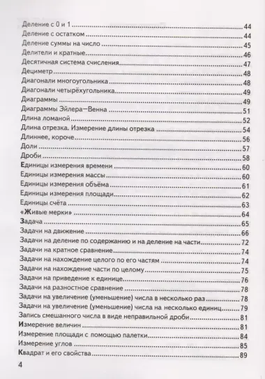 Справочник. Математика. 1-4 классы. ФГОС