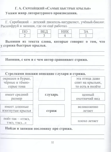 Читательский дневник. 1 класс. Программа "Начальная школа XXI века"