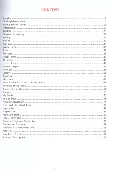 Top English: Writing, transcription, reading, grammar and pronunciation of English words