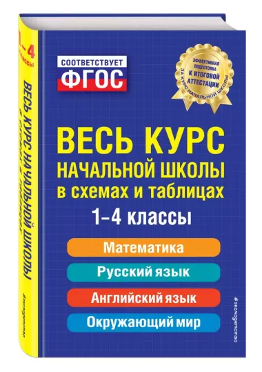 Весь курс начальной школы: в схемах и таблицах