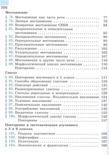 Русский язык. 6 класс. Учебник. В 2 частях. Часть 2