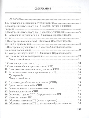 Русский язык. 9 класс: опорные конспекты