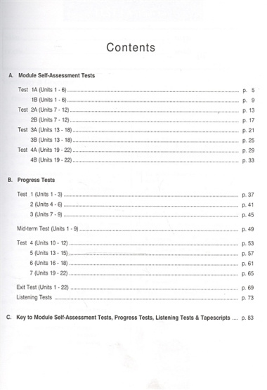 Enterprise Plus. Test Booklet with Key. Pre-Intermediate. Сборник тестовых заданий и упражнений с кл