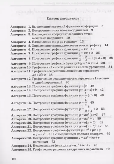 Строим графики функций и применяем их к решению уравнений,неравенств и систем уравнений по алгоритмам 7-9 классы.