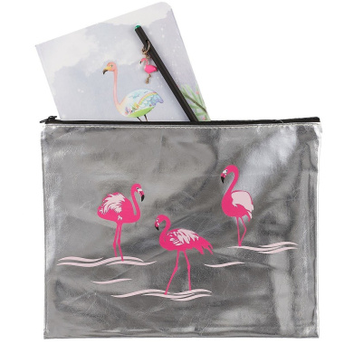 Папка для тетрадей «Pink flamingo», 28.5 х 21.5 см