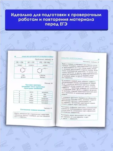 ЕГЭ. Химия. Весь школьный курс в таблицах и схемах для подготовки к единому государственному экзамену