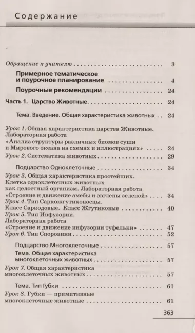 Биология. 8 кл. Многообр. живых организ. Животные. Методика (Синий). ВЕРТИКАЛЬ (ФГОС) /Марина