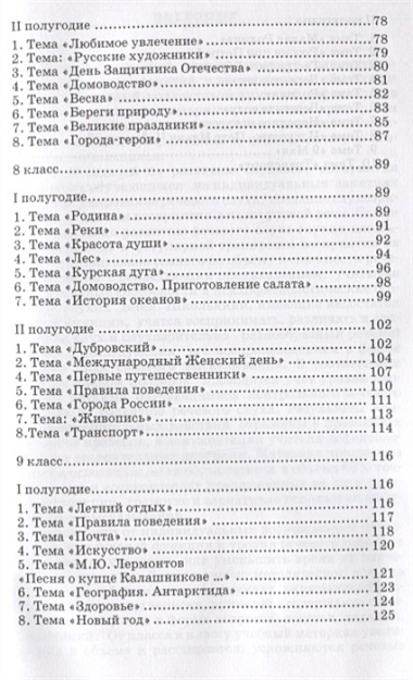 Примерный речевой материал занятий… 5-11 кл. Уч. пос. для работы с неслышащими детьми (мСпецИИнклОбр