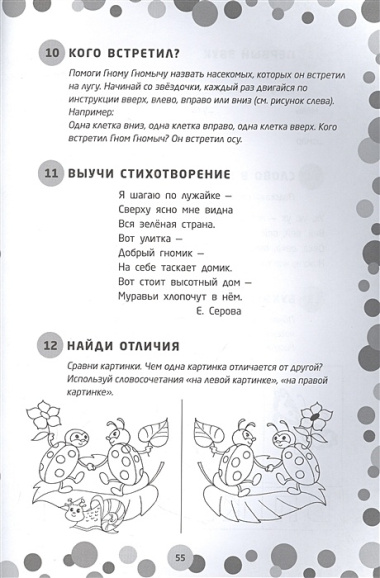 Логопедические игры. Подготовка к школе: 100 игр для развития речи, 17 заданий для профилактики дисграфии, 11 лексических тем. Шаг третий