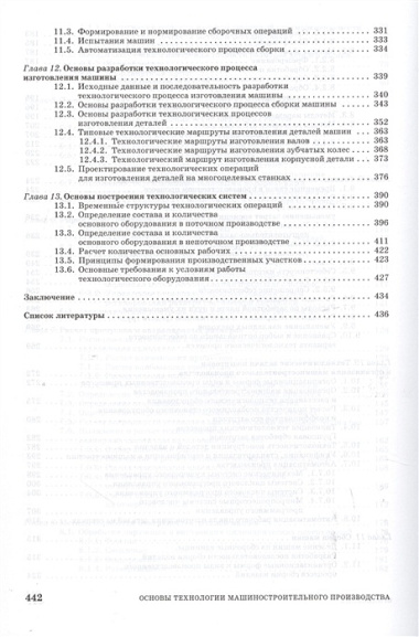 Основы технологии машиностроительного производства. Учебник 1-е изд.