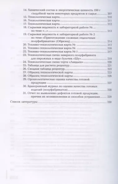 Организация и ведение процессов приготовления, оформления и подготовка к реализации хлебобулочных, мучных кондитерских изделий сложного ассортимента с учетом потребностей различных категорий потребителей, видов и форм обслуживания. Лабораторный практ