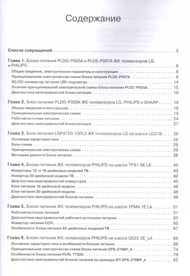 Блоки питания ЖК телевизоров LG и PHILIPS. Приложение к журналу "Ремонт & Сервис" (выпуск № 137)