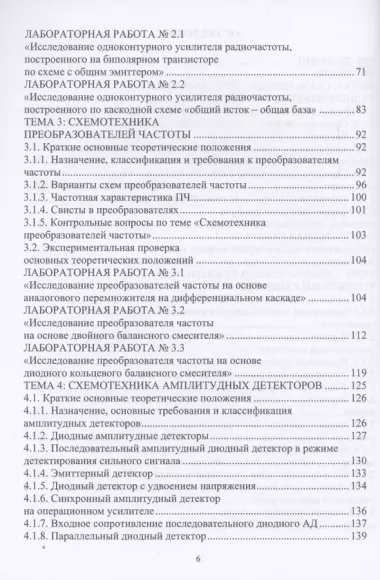 Схемотехника радиотехнических устройств. Методические разработки к лабораторным работам