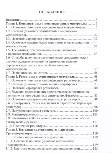 Электрорадиокомпоненты. Конденсаторы. Резисторы. Дроссели