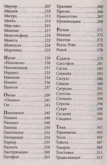 Говорящие фамилии. Имена и фамилии, ставшие нарицательными и давшие название чему-либо