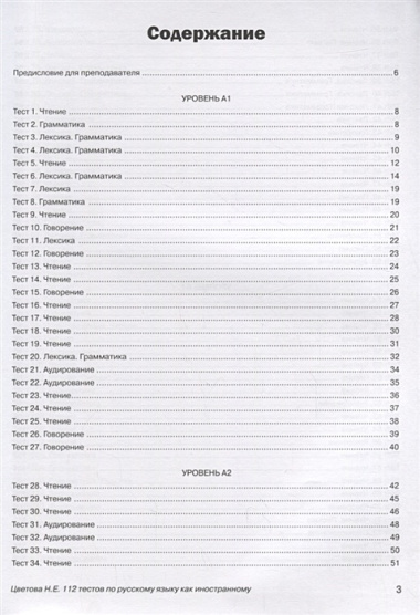 112 тестов по русскому языку как иностранному (уровни А1-В1) : учебное пособие для студентов-иностранцев./ Книга + CD)