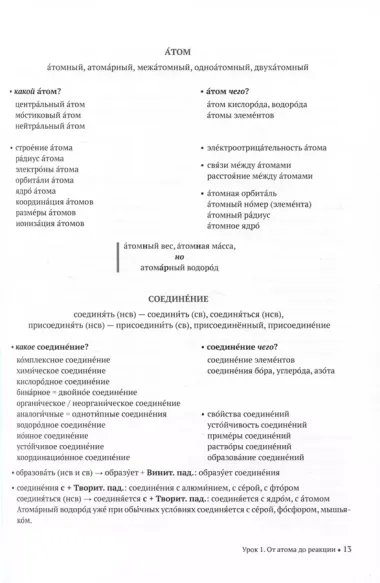 Думай и говори как химик. Лексический практикум по общей и неорганической химии